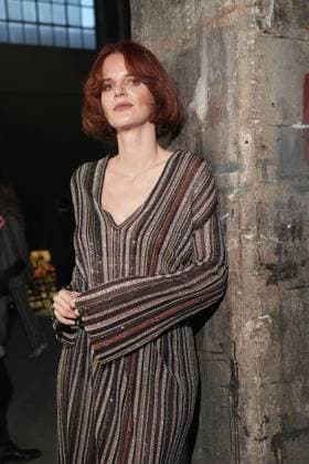 Milan, Milan Women s Fashion Week: Fall Winter 2025 26 - Women s Fashion, Fall Winter 2025 26 - Missoni fashion show - front row in the photo: Chiara Galeazzo  Copyright: xRiccardoxGIordanox xipa-agency.netx xRiccardoxGIordanox IPA_Agency_IPA54706921