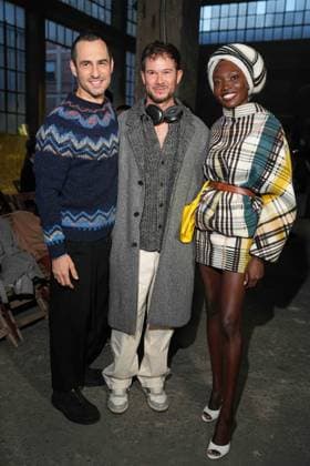 Milan, Milan Women s Fashion Week: Fall Winter 2025 26 - Women s Fashion, Fall Winter 2025 26 - Missoni fashion show - front row in the photo: Jean-Georges D Orazio Paolo Stella Guest  Copyright: xRiccardoxGIordanox xipa-agency.netx xRiccardoxGIordanox IPA_Agency_IPA54707013