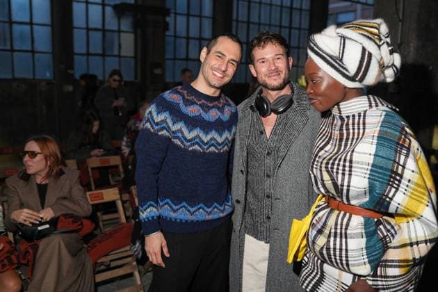 Milan, Milan Women s Fashion Week: Fall Winter 2025 26 - Women s Fashion, Fall Winter 2025 26 - Missoni fashion show - front row in the photo: Jean-Georges D Orazio Paolo Stella Guest  Copyright: xRiccardoxGIordanox xipa-agency.netx xRiccardoxGIordanox IPA_Agency_IPA54707020