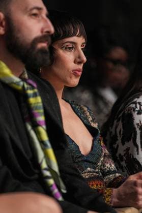Milan, Milan Women s Fashion Week: Fall Winter 2025 26 - Women s Fashion, Fall Winter 2025 26 - Missoni fashion show - front row in the photo:  Copyright: xRiccardoxGIordanox xipa-agency.netx xRiccardoxGIordanox IPA_Agency_IPA54707079
