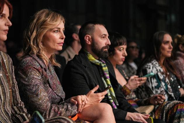 Milan, Milan Women s Fashion Week: Fall Winter 2025 26 - Women s Fashion, Fall Winter 2025 26 - Missoni fashion show - front row in the photo: Violante Placido  Copyright: xRiccardoxGIordanox xipa-agency.netx xRiccardoxGIordanox IPA_Agency_IPA54707102