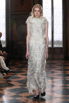 Milan, Milan Women s Fashion Week: Fall Winter 2025 - Women s Fashion, Fall Winter 2025.- Institution by Galib Gassanoff fashion show - catwalk. in the photo: model  Copyright: xSimonaxChiocciax xipa-agency.netx xSimonaxChiocciax IPA_Agency_IPA54709236