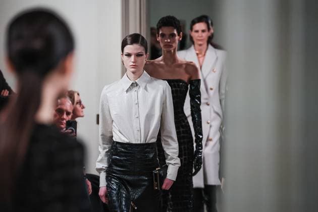 Milan, Milan Women s Fashion Week: Fall Winter 2025 - Women s Fashion, Fall Winter 2025 - Elisabetta Franchi Fashion Show - Catwalk. In the photo: Model  Copyright: xAlessandroxBremecx xipa-agency.netx xx IPA_Agency_IPA54712913