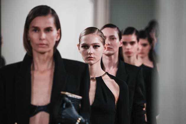 Milan, Milan Women s Fashion Week: Fall Winter 2025 - Women s Fashion, Fall Winter 2025 - Elisabetta Franchi Fashion Show - Catwalk. In the photo: Model  Copyright: xAlessandroxBremecx xipa-agency.netx xx IPA_Agency_IPA54712921