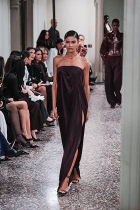 Milan, Milan Women s Fashion Week: Fall Winter 2025 - Women s Fashion, Fall Winter 2025 - Elisabetta Franchi Fashion Show - Catwalk. In the photo: Model  Copyright: xAlessandroxBremecx xipa-agency.netx xx IPA_Agency_IPA54713032