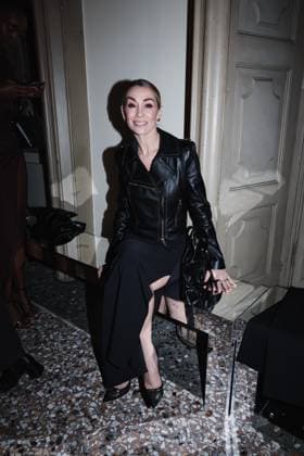 Milan, Milan Women s Fashion Week: Fall Winter 2025 - Women s Fashion, Fall Winter 2025 - Elisabetta Franchi Fashion Show - Front Row Guests. In the photo: Eleonora Abbagnato (Dancer)  Copyright: xAlessandroxBremecx xipa-agency.netx xx IPA_Agency_IPA54713307