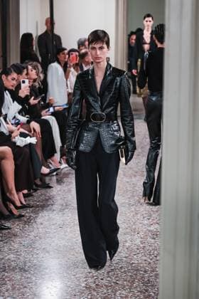 Milan, Milan Women s Fashion Week: Fall Winter 2025 - Women s Fashion, Fall Winter 2025 - Elisabetta Franchi Fashion Show - Catwalk. In the photo: Model  Copyright: xAlessandroxBremecx xipa-agency.netx xx IPA_Agency_IPA54713154