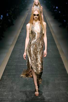 Versace Ready to wear fall winter 2025:26 MILAN February 2025 Versace Ready to wear fall winter 2025:26 MILAN February 2025, Credit:Zeppelin Avalon  Copyright: xZeppelinx xAvalonx 0970444159