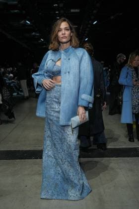 Milan, Milan Women s Fashion Week: Fall Winter 2025 26 - Women s Fashion, Fall Winter 2025 26 - Ermanno Scervino fashion show - front row in the photo: Laura Chiatti  Copyright: xRiccardoxGIordanox xipa-agency.netx xRiccardoxGIordanox IPA_Agency_IPA54726874