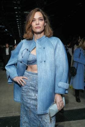 Milan, Milan Women s Fashion Week: Fall Winter 2025 26 - Women s Fashion, Fall Winter 2025 26 - Ermanno Scervino fashion show - front row in the photo: Laura Chiatti  Copyright: xRiccardoxGIordanox xipa-agency.netx xRiccardoxGIordanox IPA_Agency_IPA54726881