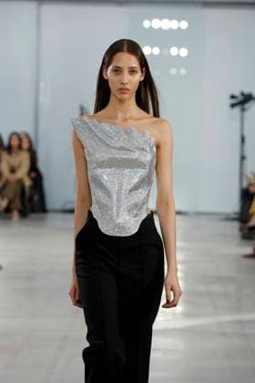 Giuseppe di Morabito Ready to wear fall winter 2025:26 MILAN February 2025 Giuseppe di Morabito Ready to wear fall winter 2025:26 MILAN February 2025, Credit:Zeppelin Avalon  Copyright: xZeppelinx xAvalonx 0970452260