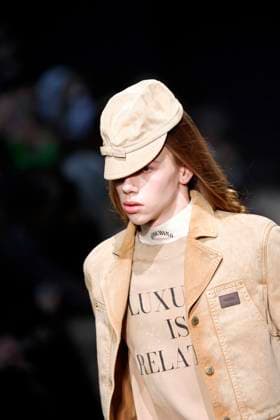 Moschino Ready to wear fall winter 2025:26 MILAN February 2025 Moschino Ready to wear fall winter 2025:26 MILAN February 2025, Credit:Zeppelin Avalon  Copyright: xZeppelinx xAvalonx 0970454934