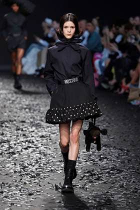 Moschino Ready to wear fall winter 2025:26 MILAN February 2025 Moschino Ready to wear fall winter 2025:26 MILAN February 2025, Credit:Zeppelin Avalon  Copyright: xZeppelinx xAvalonx 0970456022
