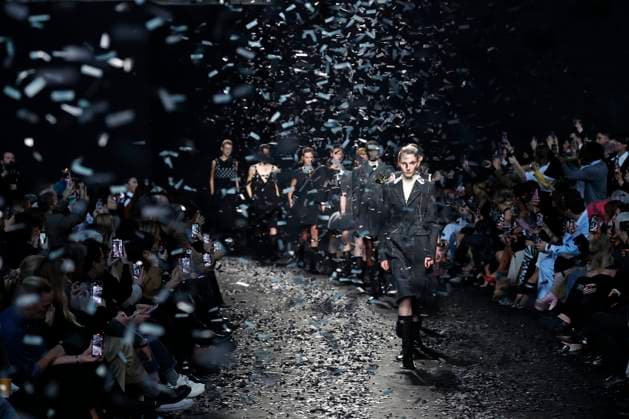 Moschino Ready to wear fall winter 2025:26 MILAN February 2025 Moschino Ready to wear fall winter 2025:26 MILAN February 2025, Credit:Zeppelin Avalon  Copyright: xZeppelinx xAvalonx 0970458613