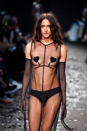 Moschino Ready to wear fall winter 2025:26 MILAN February 2025 Moschino Ready to wear fall winter 2025:26 MILAN February 2025, Credit:Zeppelin Avalon  Copyright: xZeppelinx xAvalonx 0970458105