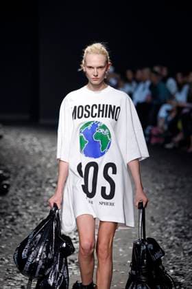 Moschino Ready to wear fall winter 2025:26 MILAN February 2025 Moschino Ready to wear fall winter 2025:26 MILAN February 2025, Credit:Zeppelin Avalon  Copyright: xZeppelinx xAvalonx 0970458481