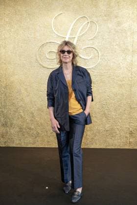 Milan, Milan Women s Fashion Week: Fall Winter 2025 26 - Women s Fashion, Fall Winter 2025 26 - Luisa Spagnoli fashion show - arrivals in the photo: Margherita Buy  Copyright: xRiccardoxGIordanox xipa-agency.netx xModaxMilanox IPA_Agency_IPA54732241
