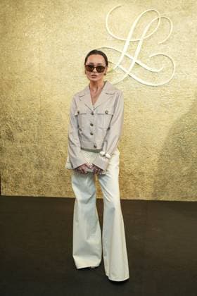 Milan, Milan Women s Fashion Week: Fall Winter 2025 26 - Women s Fashion, Fall Winter 2025 26 - Luisa Spagnoli fashion show - arrivals in the photo:  Copyright: xRiccardoxGIordanox xipa-agency.netx xModaxMilanox IPA_Agency_IPA54732251