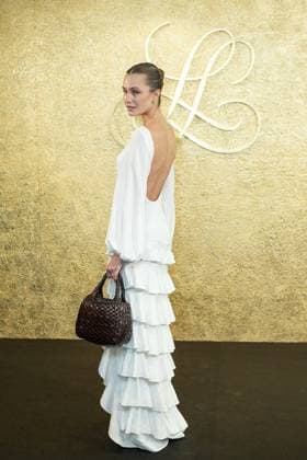 Milan, Milan Women s Fashion Week: Fall Winter 2025 26 - Women s Fashion, Fall Winter 2025 26 - Luisa Spagnoli fashion show - arrivals in the photo:  Copyright: xRiccardoxGIordanox xipa-agency.netx xModaxMilanox IPA_Agency_IPA54732366