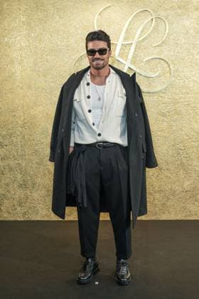 Milan, Milan Women s Fashion Week: Fall Winter 2025 26 - Women s Fashion, Fall Winter 2025 26 - Luisa Spagnoli fashion show - arrivals in the photo: Mariano Di Vaio  Copyright: xRiccardoxGIordanox xipa-agency.netx xModaxMilanox IPA_Agency_IPA54732543