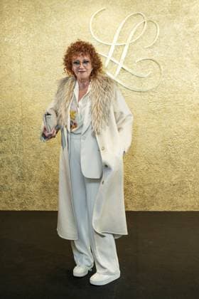 Milan, Milan Women s Fashion Week: Fall Winter 2025 26 - Women s Fashion, Fall Winter 2025 26 - Luisa Spagnoli fashion show - arrivals in the photo: Fiorella Mannoia  Copyright: xRiccardoxGIordanox xipa-agency.netx xModaxMilanox IPA_Agency_IPA54732629