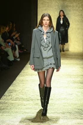 Milan, Italy: Milan, Milan Women s Fashion Week: Fall Winter 2025 - Women s Fashion, Fall Winter 2025.- Luisa Spagnoli fashion show - catwalk. in the photo: model Milan Italy  - ZUMAp169 20250301_zea_p169_425 Copyright: xSimonaxChiocciax