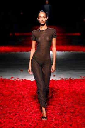 Salvatore Ferragamo Ready to wear fall winter 2025:26 MILAN February 2025 Salvatore Ferragamo Ready to wear fall winter 2025:26 MILAN February 2025, Credit:Zeppelin Avalon  Copyright: xZeppelinx xAvalonx 0970617525