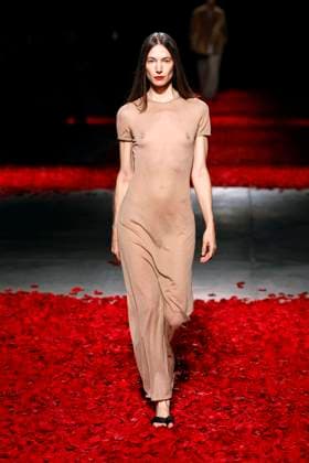 Salvatore Ferragamo Ready to wear fall winter 2025:26 MILAN February 2025 Salvatore Ferragamo Ready to wear fall winter 2025:26 MILAN February 2025, Credit:Zeppelin Avalon  Copyright: xZeppelinx xAvalonx 0970617560