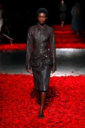 Salvatore Ferragamo Ready to wear fall winter 2025:26 MILAN February 2025 Salvatore Ferragamo Ready to wear fall winter 2025:26 MILAN February 2025, Credit:Zeppelin Avalon  Copyright: xZeppelinx xAvalonx 0970617688