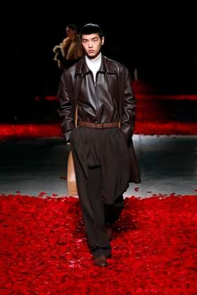 Salvatore Ferragamo Ready to wear fall winter 2025:26 MILAN February 2025 Salvatore Ferragamo Ready to wear fall winter 2025:26 MILAN February 2025, Credit:Zeppelin Avalon  Copyright: xZeppelinx xAvalonx 0970617753