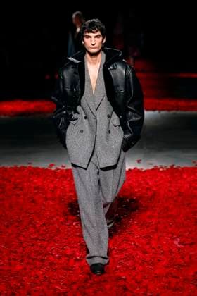 Salvatore Ferragamo Ready to wear fall winter 2025:26 MILAN February 2025 Salvatore Ferragamo Ready to wear fall winter 2025:26 MILAN February 2025, Credit:Zeppelin Avalon  Copyright: xZeppelinx xAvalonx 0970617950