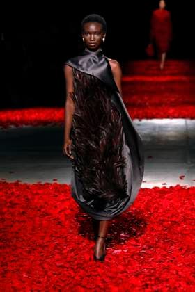 Salvatore Ferragamo Ready to wear fall winter 2025:26 MILAN February 2025 Salvatore Ferragamo Ready to wear fall winter 2025:26 MILAN February 2025, Credit:Zeppelin Avalon  Copyright: xZeppelinx xAvalonx 0970617989
