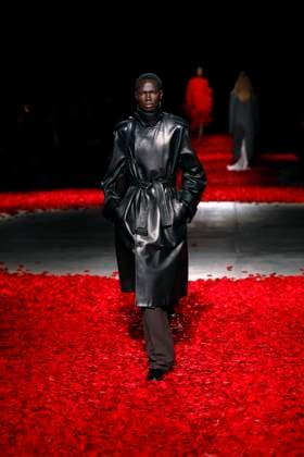 Salvatore Ferragamo Ready to wear fall winter 2025:26 MILAN February 2025 Salvatore Ferragamo Ready to wear fall winter 2025:26 MILAN February 2025, Credit:Zeppelin Avalon  Copyright: xZeppelinx xAvalonx 0970618276