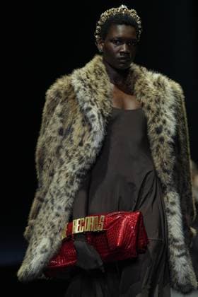 Milan, Milan Women s Fashion Week: Fall Winter 2025 26 - Women s Fashion, Fall Winter 2025 26 - Aniye Records fashion show - catwalk in the photo: Model  Copyright: xRiccardoxGIordanox xipa-agency.netx xRiccardoxGiordanox IPA_Agency_IPA54762083
