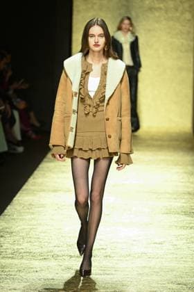 Milan, Milan Women s Fashion Week: Fall Winter 2025 - Women s Fashion, Fall Winter 2025.- Luisa Spagnoli fashion show - catwalk. in the photo: model  Copyright: xSimonaxChiocciax xipa-agency.netx xSimonaxChiocciax IPA_Agency_IPA54763972