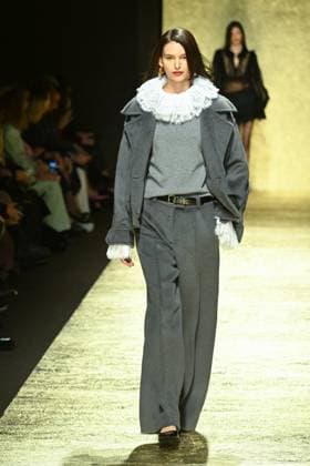 Milan, Milan Women s Fashion Week: Fall Winter 2025 - Women s Fashion, Fall Winter 2025.- Luisa Spagnoli fashion show - catwalk. in the photo: model  Copyright: xSimonaxChiocciax xipa-agency.netx xSimonaxChiocciax IPA_Agency_IPA54763988