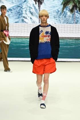 Milan, Milan Women s Fashion Week: Fall Winter 2025 - Women s Fashion, Fall Winter 2025.- Fiorucci fashion show - catwalk. in the photo: model  Copyright: xSimonaxChiocciax xipa-agency.netx xSimonaxChiocciax IPA_Agency_IPA54766212