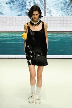 Milan, Milan Women s Fashion Week: Fall Winter 2025 - Women s Fashion, Fall Winter 2025.- Fiorucci fashion show - catwalk. in the photo: model  Copyright: xSimonaxChiocciax xipa-agency.netx xSimonaxChiocciax IPA_Agency_IPA54766250