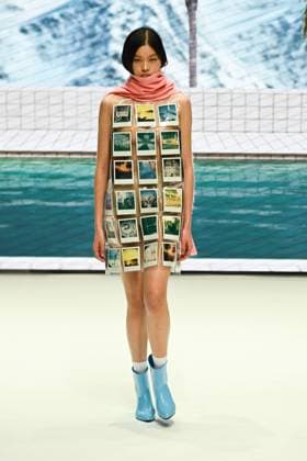 Milan, Milan Women s Fashion Week: Fall Winter 2025 - Women s Fashion, Fall Winter 2025.- Fiorucci fashion show - catwalk. in the photo: model  Copyright: xSimonaxChiocciax xipa-agency.netx xSimonaxChiocciax IPA_Agency_IPA54766254