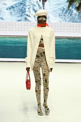 Milan, Milan Women s Fashion Week: Fall Winter 2025 - Women s Fashion, Fall Winter 2025.- Fiorucci fashion show - catwalk. in the photo: model  Copyright: xSimonaxChiocciax xipa-agency.netx xSimonaxChiocciax IPA_Agency_IPA54766269