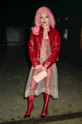 Milan, Milan Women s Fashion Week: Fall Winter 2025 - Women s Fashion, Fall Winter 2025.- Fiorucci fashion show - guests. in the photo: Stephanie Glitter  Copyright: xSimonaxChiocciax xipa-agency.netx xSimonaxChiocciax IPA_Agency_IPA54766587