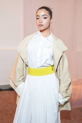 Milan, Milan Women s Fashion Week: Fall Winter 2025 26 - Women s Fashion, Fall Winter 2025 26 - MSGM fashion show - front row in the photo: Yasmin Barbieri  Copyright: xRiccardoxGIordanox xipa-agency.netx xRiccardoxGiordanox IPA_Agency_IPA54768337