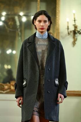 Milan, Milan Women s Fashion Week: Fall Winter 2025 - Women s Fashion, Fall Winter 2025.- Hui fashion show - catwalk. in the photo: model  Copyright: xSimonaxChiocciax xipa-agency.netx xSimonaxChiocciax IPA_Agency_IPA54783455