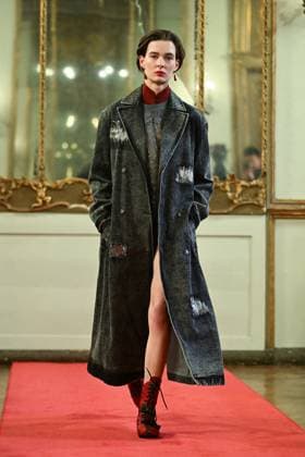 MFW - Hui Runway Models walks for Hui fashion show during Milan Fashion Week in Milan, Italy on March 2, 2025. Photo by Simona Chioccia IPA ABACAPRESS.COM Milan Italy  Copyright: xChiocciaxSimona IPA ABACAx