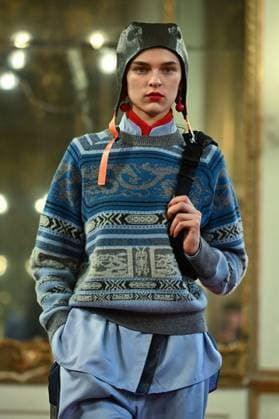 MFW - Hui Runway Models walks for Hui fashion show during Milan Fashion Week in Milan, Italy on March 2, 2025. Photo by Simona Chioccia IPA ABACAPRESS.COM Milan Italy  Copyright: xChiocciaxSimona IPA ABACAx