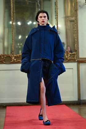 MFW - Hui Runway Models walks for Hui fashion show during Milan Fashion Week in Milan, Italy on March 2, 2025. Photo by Simona Chioccia IPA ABACAPRESS.COM Milan Italy  Copyright: xChiocciaxSimona IPA ABACAx