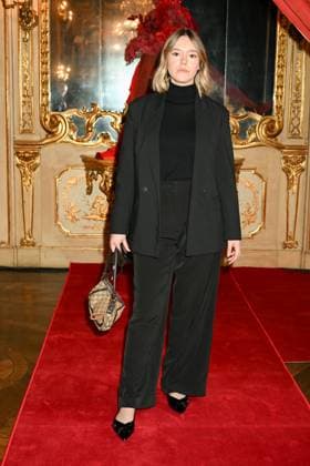 Milan, Milan Women s Fashion Week: Fall Winter 2025 - Women s Fashion, Fall Winter 2025.- Hui fashion show - guests. in the photo: Elisa Richetti  Copyright: xSimonaxChiocciax xipa-agency.netx xSimonaxChiocciax IPA_Agency_IPA54785067