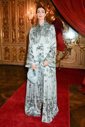 Milan, Milan Women s Fashion Week: Fall Winter 2025 - Hui Fashion Show - Guests Milan, Milan Women s Fashion Week: Fall Winter 2025 - Women s Fashion, Fall Winter 2025.- Hui fashion show - guests. in the photo: Ilaria Capponi MILAN Italy  Copyright: xIPA ABACAx