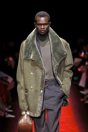 Ferrari Ready to wear fall winter 2025:26; MILAN February 2025 Ferrari Ready to wear fall winter 2025:26; MILAN February 2025, Credit:Zeppelin Avalon  Copyright: xZeppelinx xAvalonx 0970821305