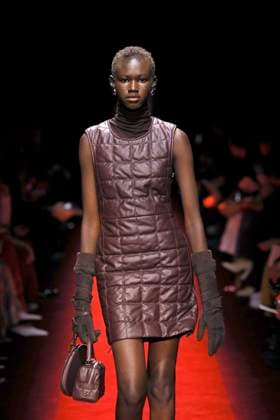 Ferrari Ready to wear fall winter 2025:26; MILAN February 2025 Ferrari Ready to wear fall winter 2025:26; MILAN February 2025, Credit:Zeppelin Avalon  Copyright: xZeppelinx xAvalonx 0970821633